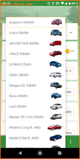 EVs Range Pro screenshot