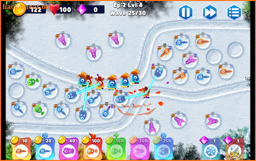 Evu TD : Jelly Defense screenshot