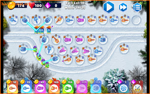 Evu TD : Jelly Defense screenshot
