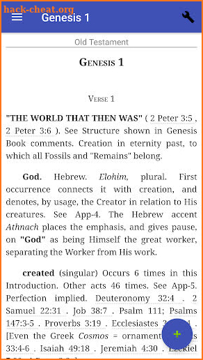 E.W. Bullinger's Companion Bible Notes screenshot