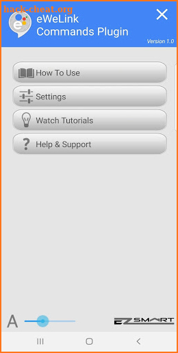 eWelink Commands Plugin screenshot