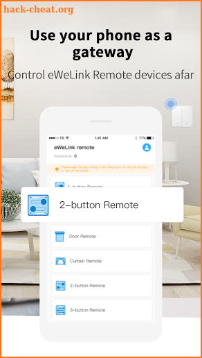 eWeLink Remote Gateway screenshot