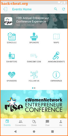eWomenNetwork screenshot