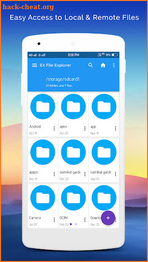 EX File Explorer screenshot