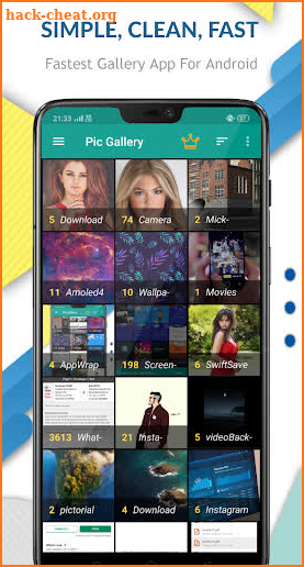 EX Photo Gallery | Photo Album for Android screenshot