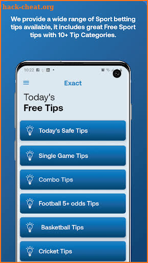 Exact VIP Betting Tip App screenshot