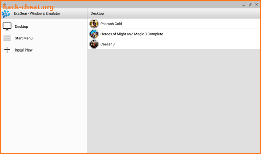 ExaGear - Windows Emulator screenshot