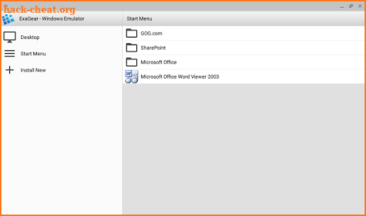 ExaGear - Windows Emulator screenshot