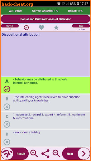 Exam for Professional Practice in Psychology EPPP screenshot