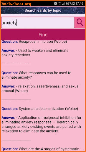 Exam for Professional Practice in Psychology EPPP screenshot