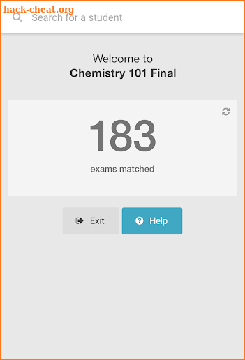 Exam Matcher screenshot