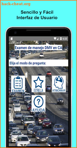 Examen de manejo DMV en CA screenshot