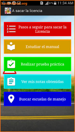 Examen de Manejo y Prueba Teórica screenshot