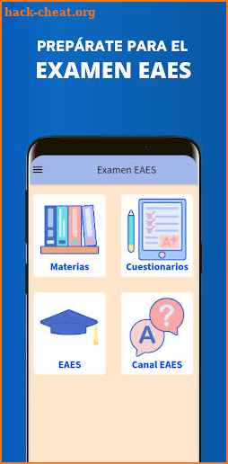 Examen EAES screenshot
