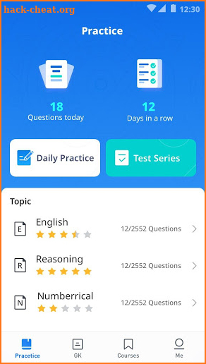 Exampass-Free Practices and Live Classes screenshot