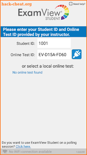 ExamView Student Smartphone screenshot