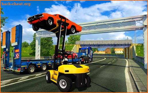 Excavator Car Transport Forklift Simulator screenshot