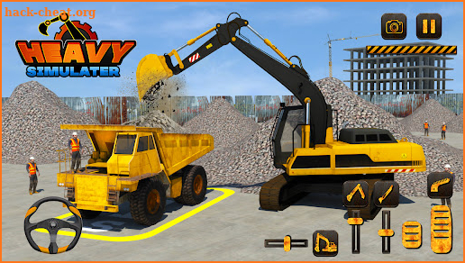 Excavator Construction Games screenshot