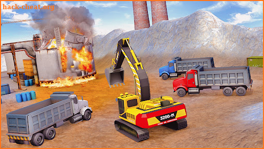 Excavator Crane Driving Sim screenshot