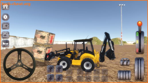 Excavator Simulator Backhoe Loader Dozer Game screenshot