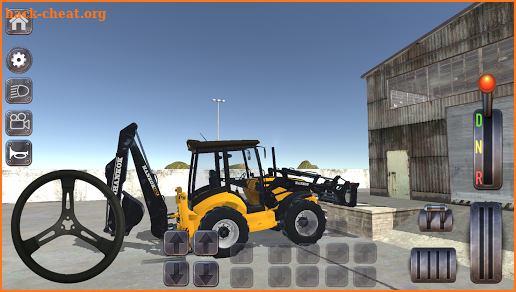 Excavator Simulator Backhoe Loader Dozer Game screenshot
