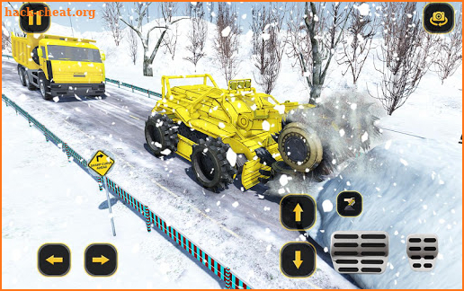Excavator Snow Blower Rescue: Snow Plow Truck screenshot