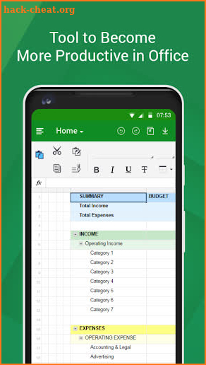 Excel Viewer – Create and view .xlsx screenshot