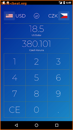 Exchange Calculator Plus screenshot