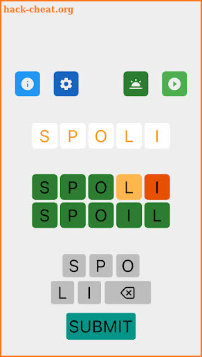 eXcramble - Word Scramble Game screenshot