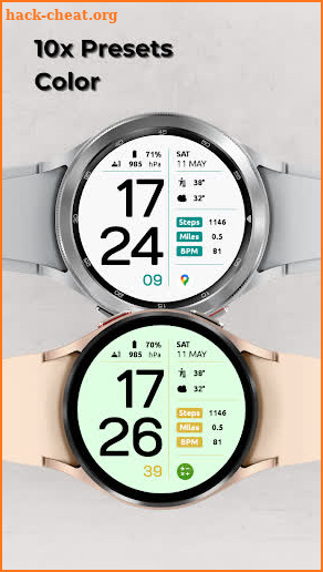 EXD043L: Digital Watch Face screenshot