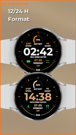 EXD047: Digital Watch Face screenshot