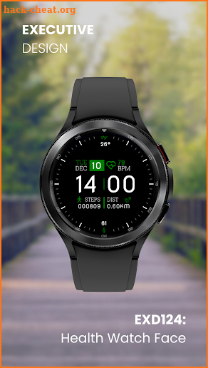 EXD124: Health Watch Face screenshot