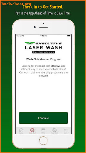 Executive Laser Wash screenshot