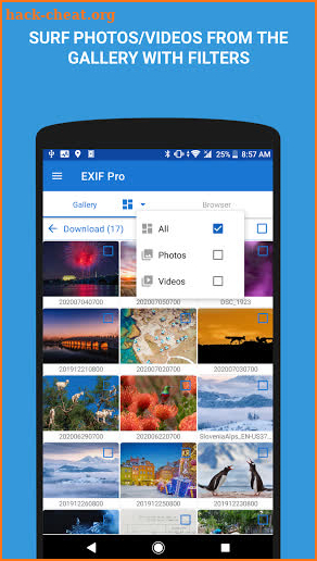 EXIF Pro - ExifTool for Android - Edit photo GPS screenshot