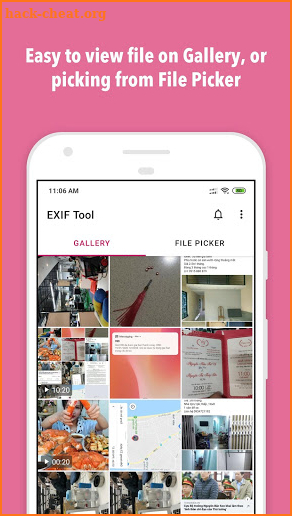 ExifTool - view, edit metadata of photo and video screenshot