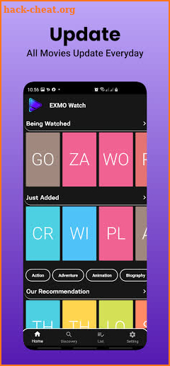 ExMo Full HD Movies Free screenshot