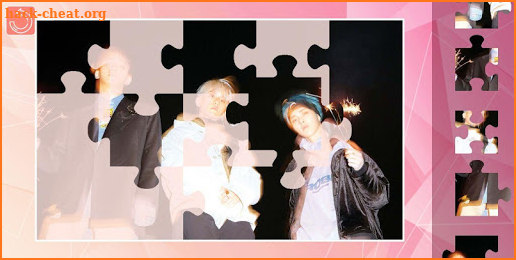 EXO Photo puzzle screenshot