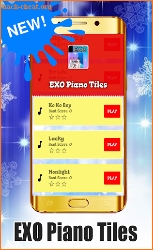 EXO -  Piano TIles screenshot