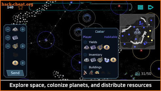 Exoplanet Settlers - Space Strategy screenshot