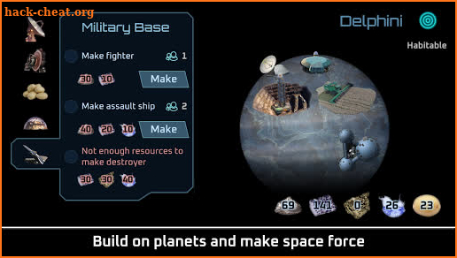 Exoplanet Settlers - Space Strategy screenshot