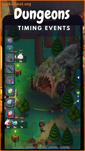 Exoria Online Idle RPG Clicker screenshot