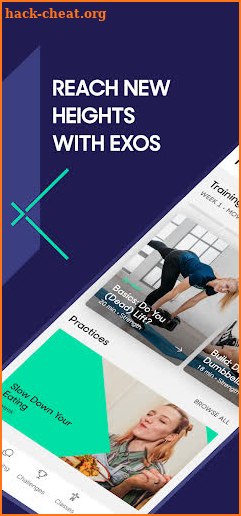 Exos Fit screenshot