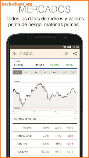 Expansión - IBEX y Economía screenshot