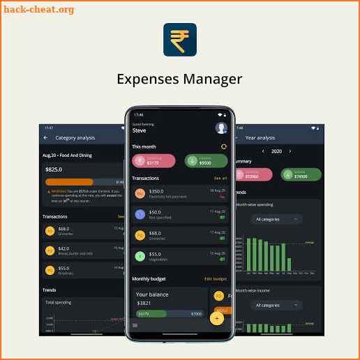 Expenses Manager : Fast & Easy screenshot
