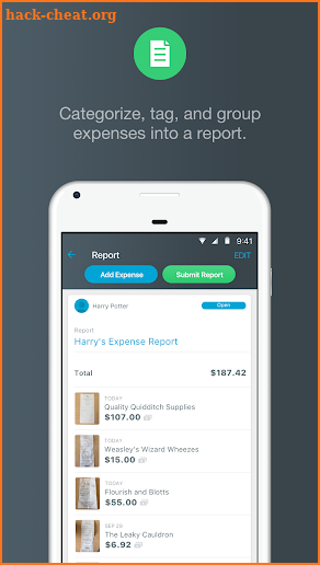 Expensify - Expense Reports screenshot
