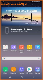 Experience app for Galaxy Note8 screenshot