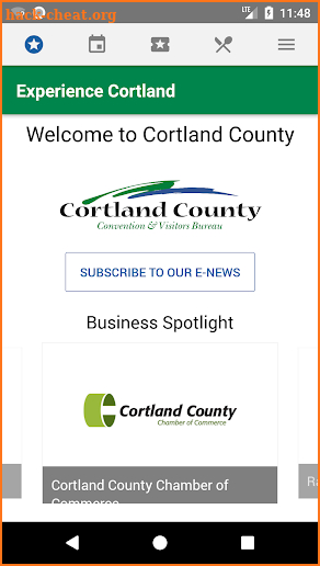 Experience Cortland screenshot
