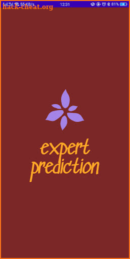 Expert prediction screenshot