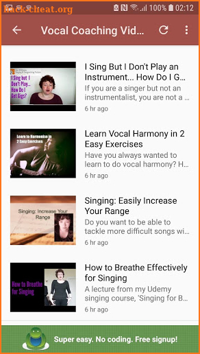 Expert Vocal Coach - Singing Lessons screenshot