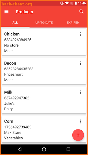 Expired: The Best Food Expiry Controller screenshot